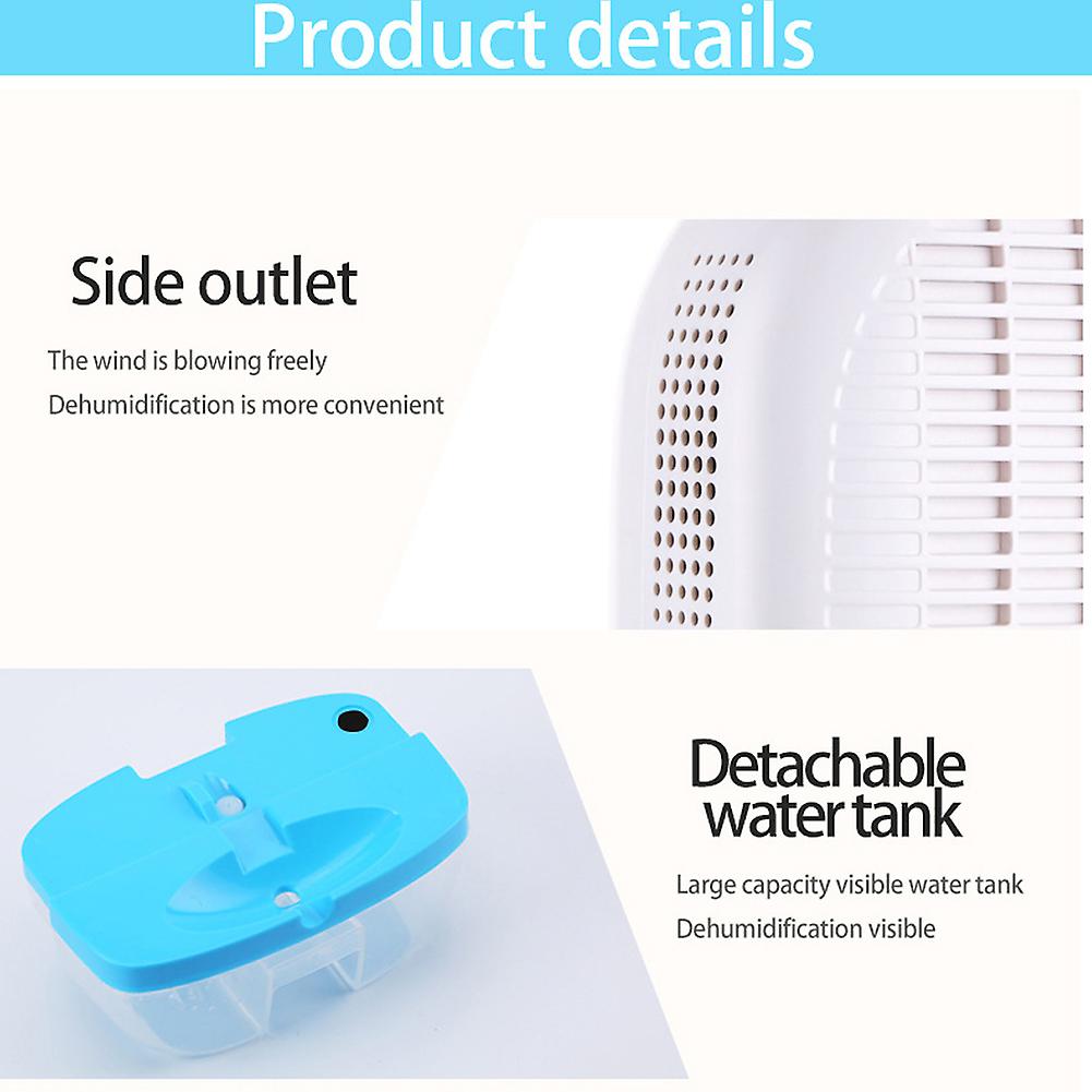 Red Eu Plug Dehumidifier Mini Household Dehumidifier Living Room Bedroom Multi-functional Dehumidifier One-button Visual Detachable Water Tanks Practi