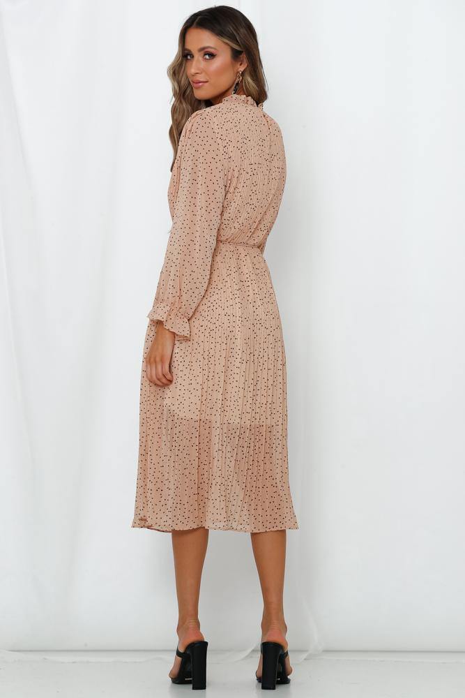 Love Of A Lifetime Midi Dress Blush