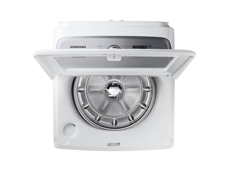 Samsung WA49B5205AW 4.9 Cu. Ft. Capacity Top Load Washer With Activewave™ Agitator And Active Waterjet In White