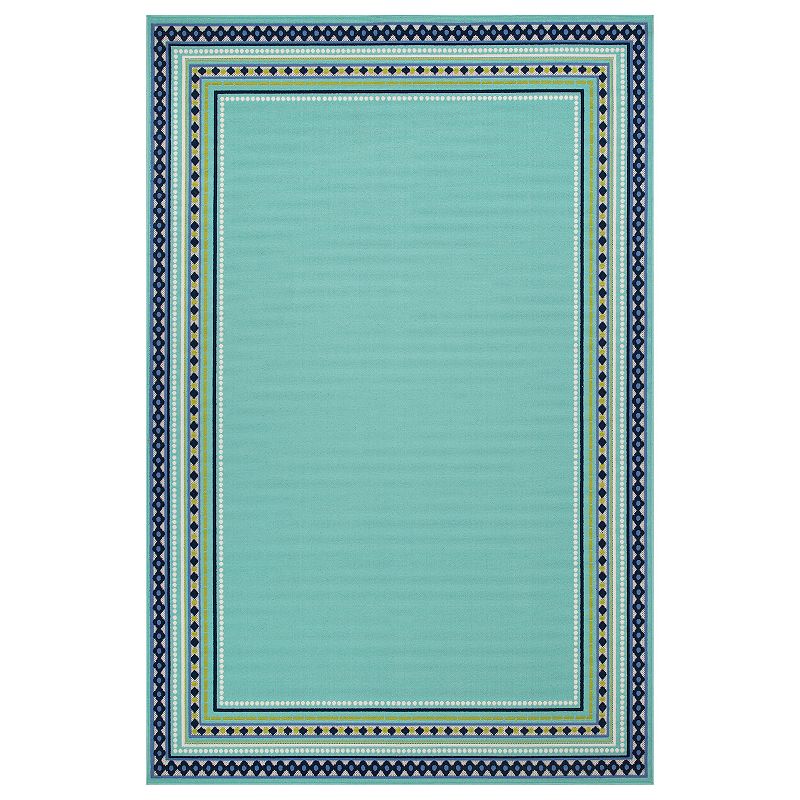 Sonoma Goods For Life® Framed Border Indoor Outdoor Rug