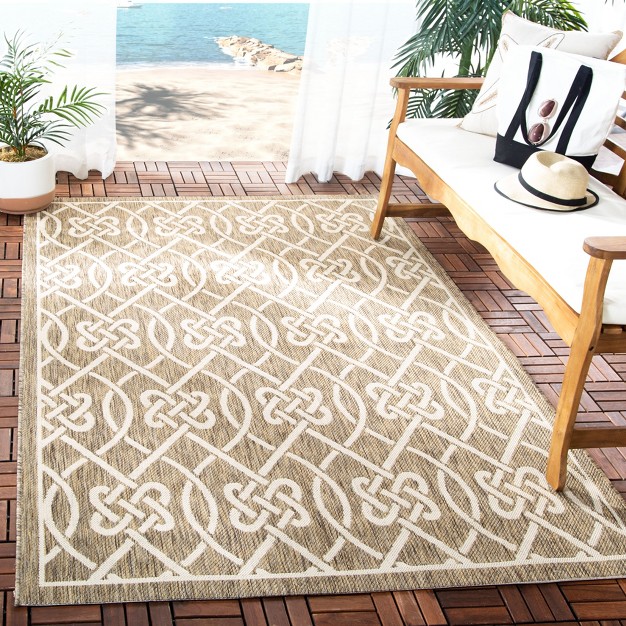 Courtyard Cy6302 Power Loomed Indoor outdoor Area Rug Safavieh