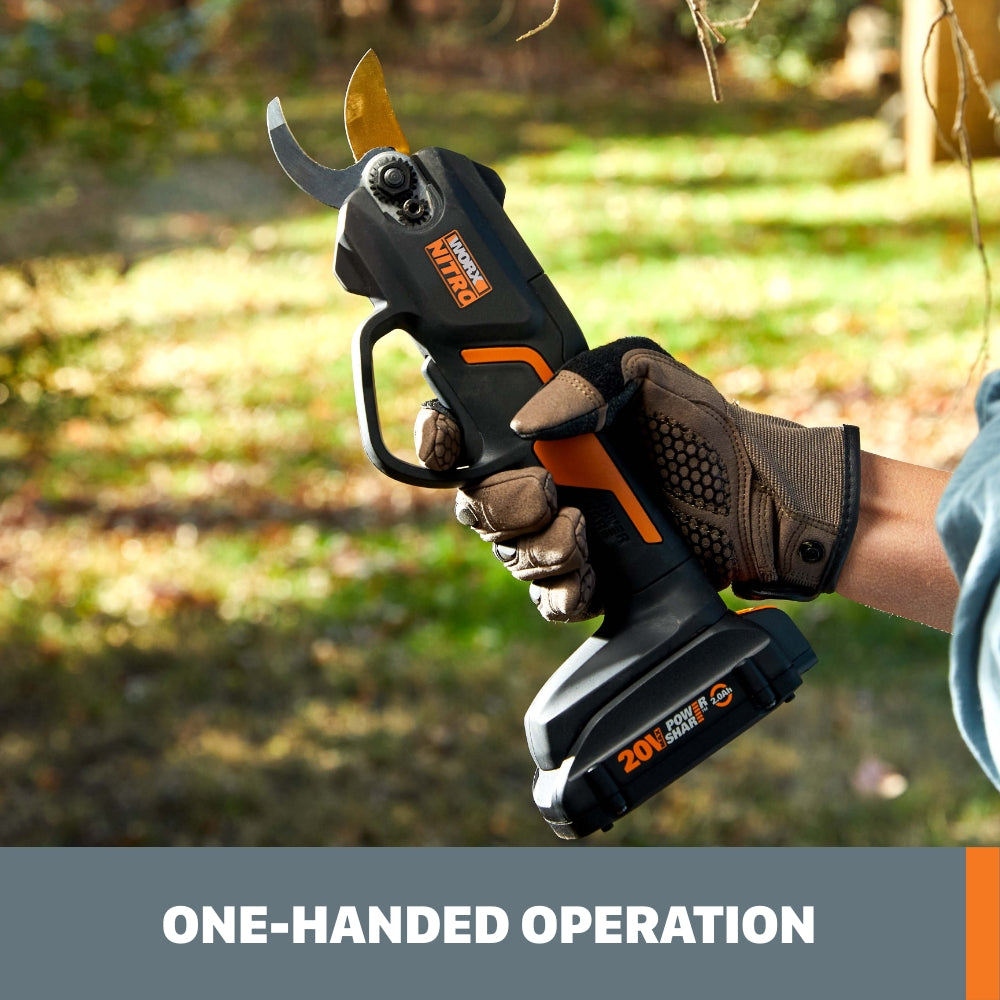 Worx WG330 Nitro 20V Power Share Pruning Shears (Battery and Charger Included)