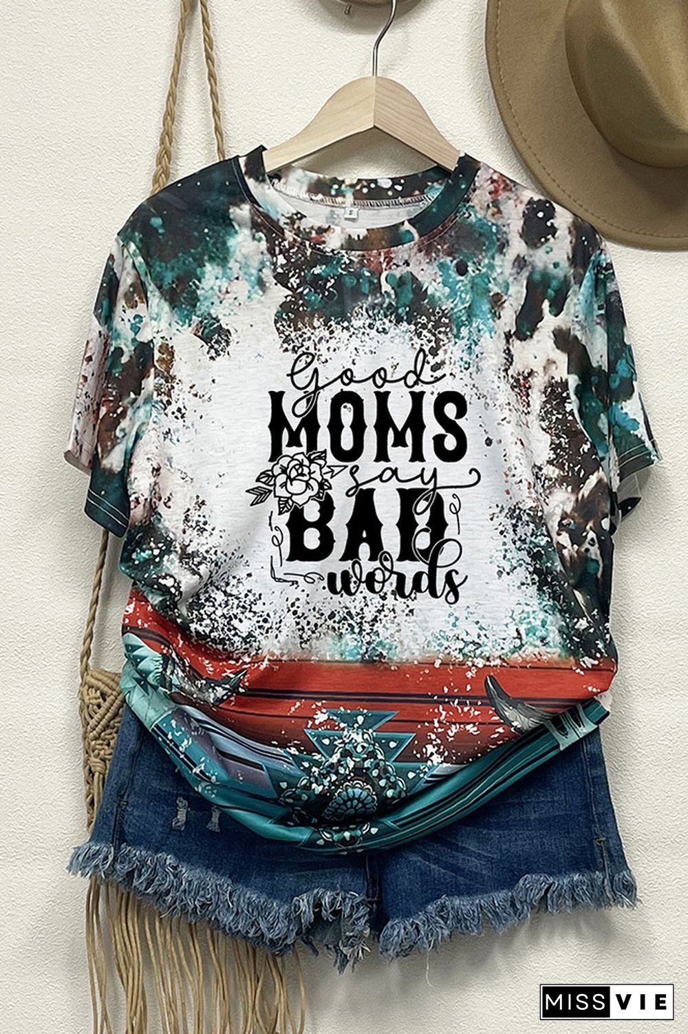 Good Moms Say Bad Words Graphic Tee