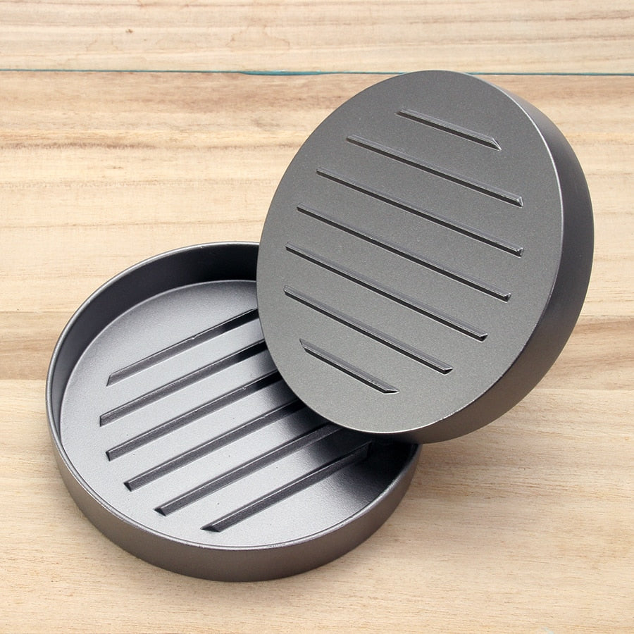 Hamburger Press, Non-Stick Burger Pres, Perfect Hamburger Mold Ideal for BBQ, Essential Kitchen & Grilling Accessories