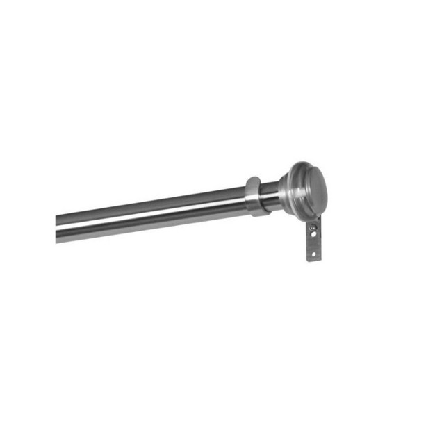 Titan Ex Curtain Rod Brushed Nickel