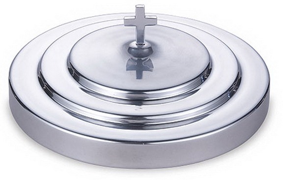 Sudbury KC163 Polished Aluminum Communion Tray Cov...