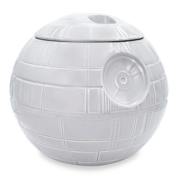 Ukonic Star Wars Death Star Ceramic Cookie Jar Container 9 75 Inches Tall