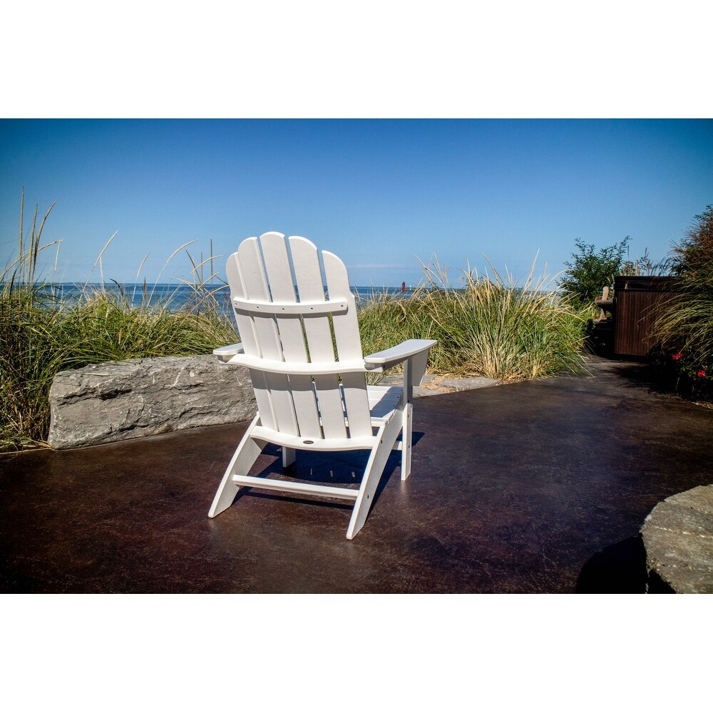 POLYWOOD Vineyard Outdoor Curveback Adirondack Chair