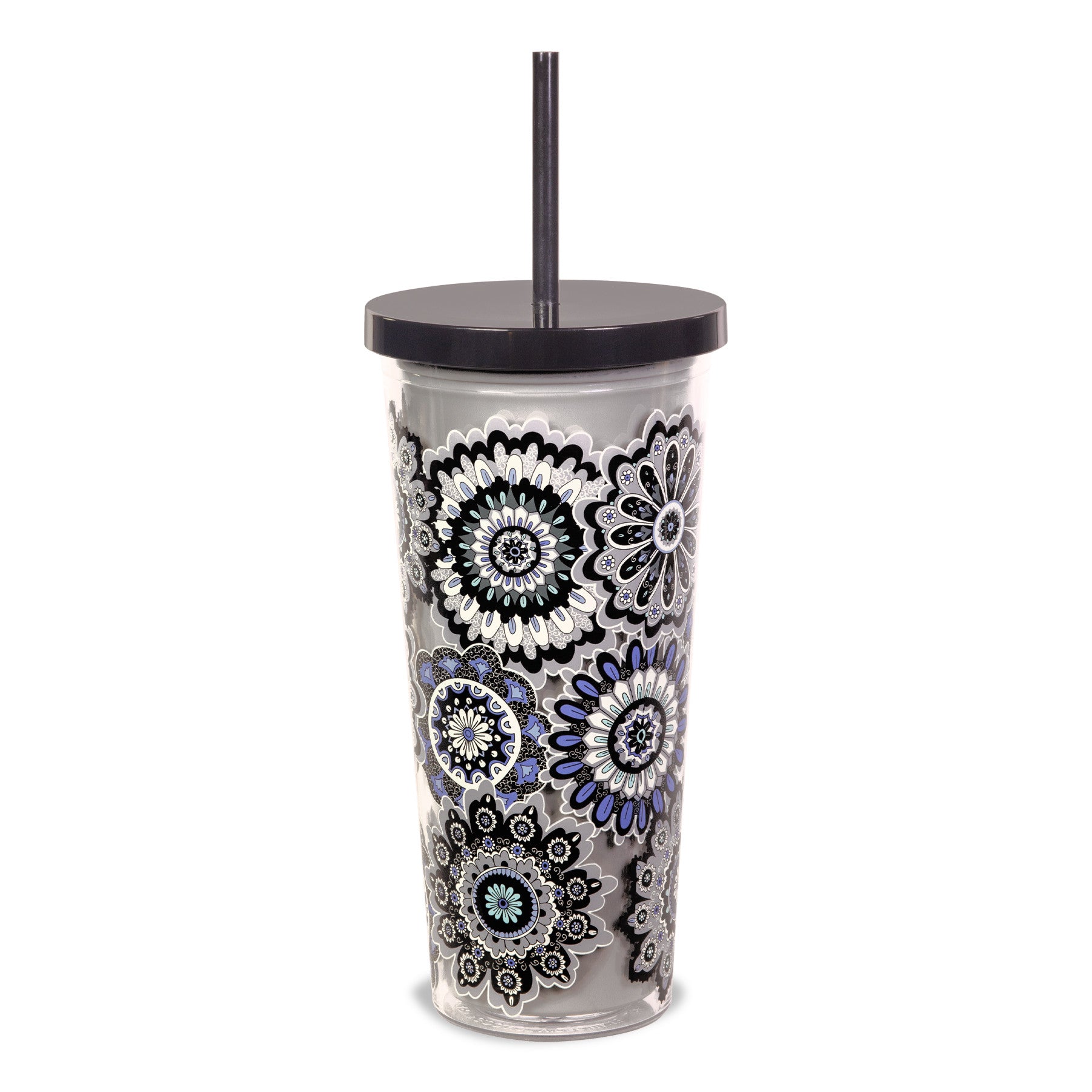 Double Wall Tumbler with Straw