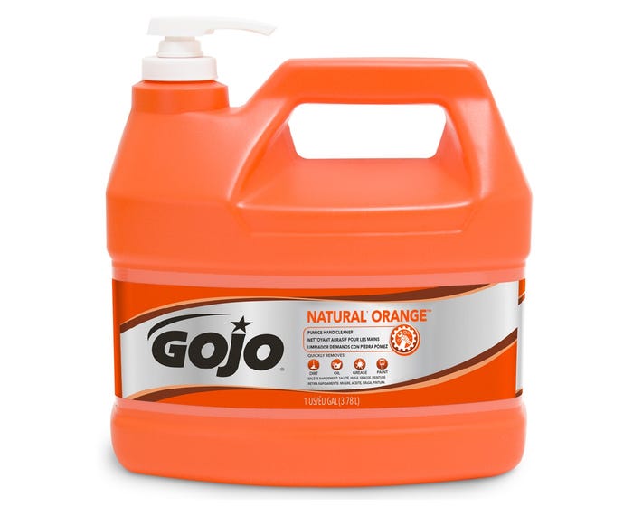 Gojo Natural Orange™ Pumice Hand Cleaner， 1 Gallon - 0955-02