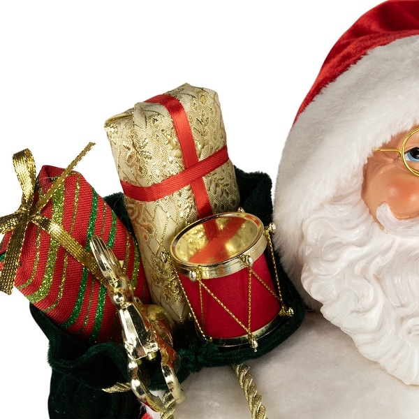 Nordic Style Santa Claus with Gifts Christmas Figure