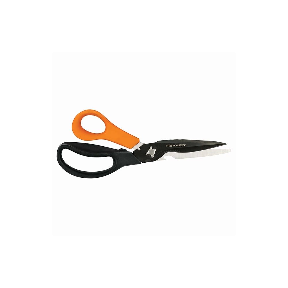 Fiskars 9 Steel Blade Orange/Black Multipurpose Garden Shear