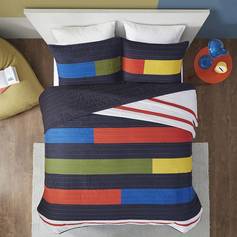 Urban Habitat Kids Emmett Stripe Printed Quilt Set