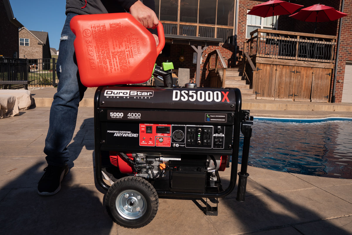 5,000 Watt Gasoline Portable Generator w/ CO Alert