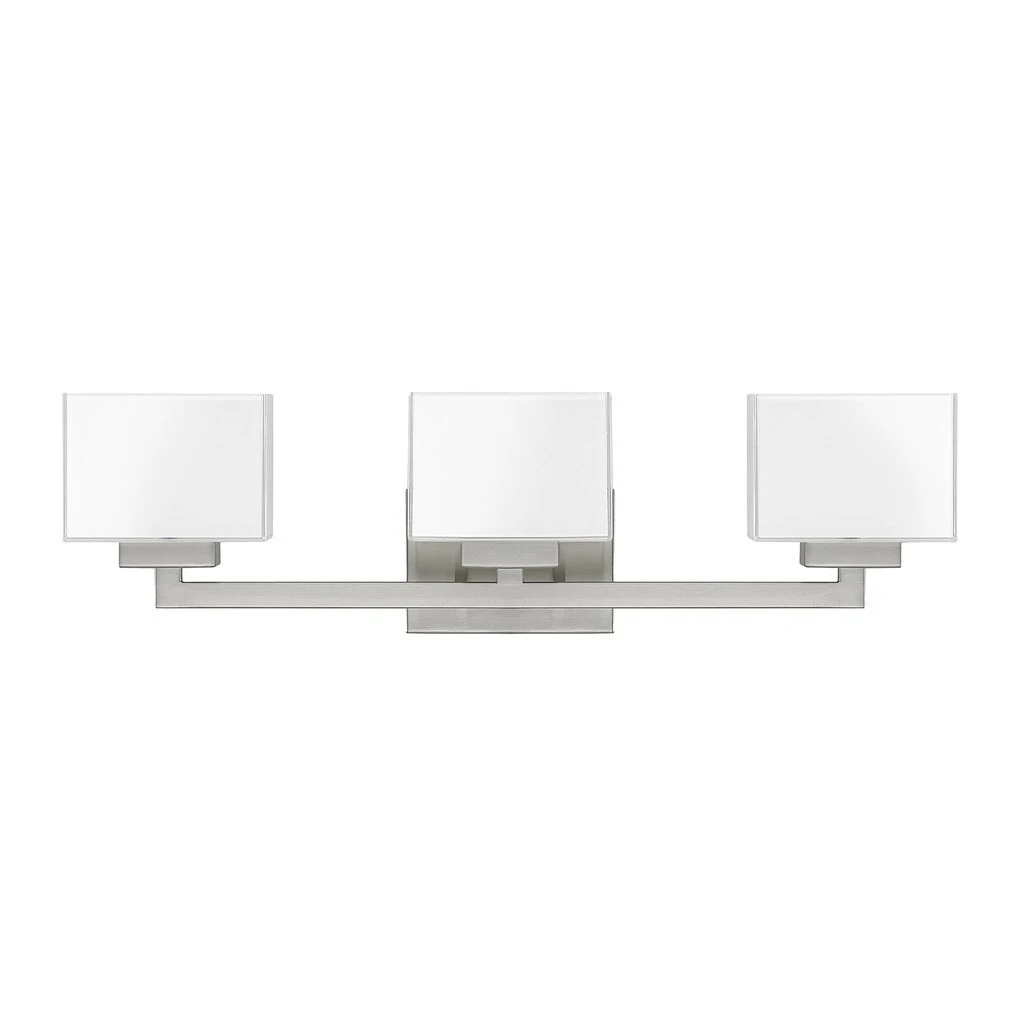 Donny Osmond Tahoe 3-light Brushed Nickel Bath/ Vanity Light - Brushed Nickel