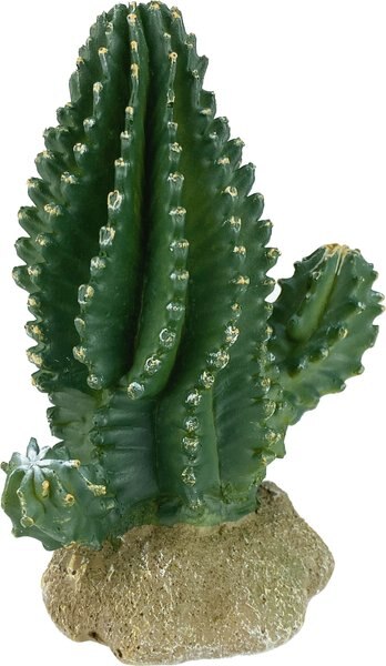 Komodo Cactus Columnar Reptile Ornament， Green