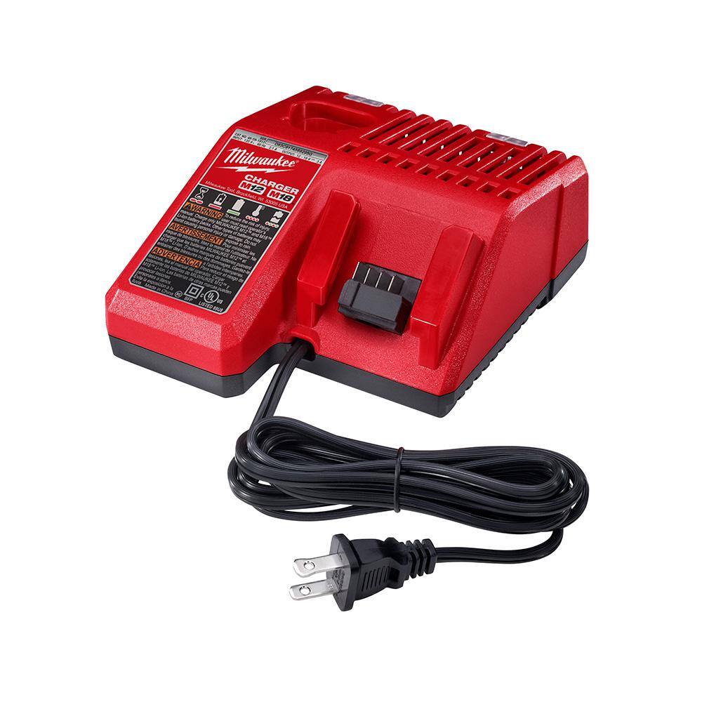 MW M18 18-Volt Lithium-Ion High Output Starter Kit with Two 6.0 Ah Battery and Charger 48-59-1862S