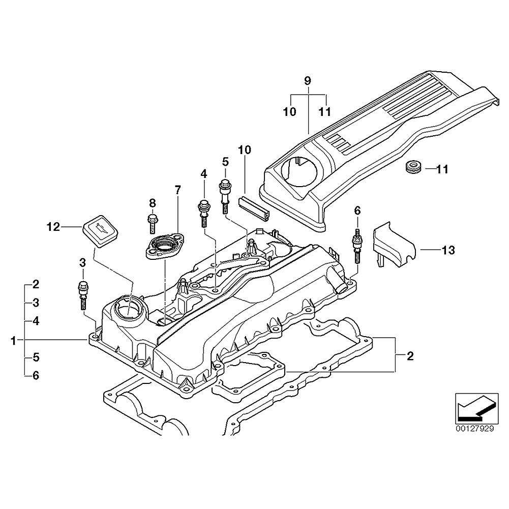 Valve Cover Gasket Set Fit For E87 120i E46 318i E90 320i X3 N46 N42 11120032224