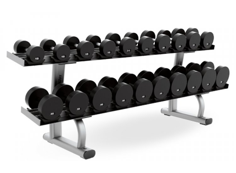 Life Fitness Two Tier Dumbbell Rack