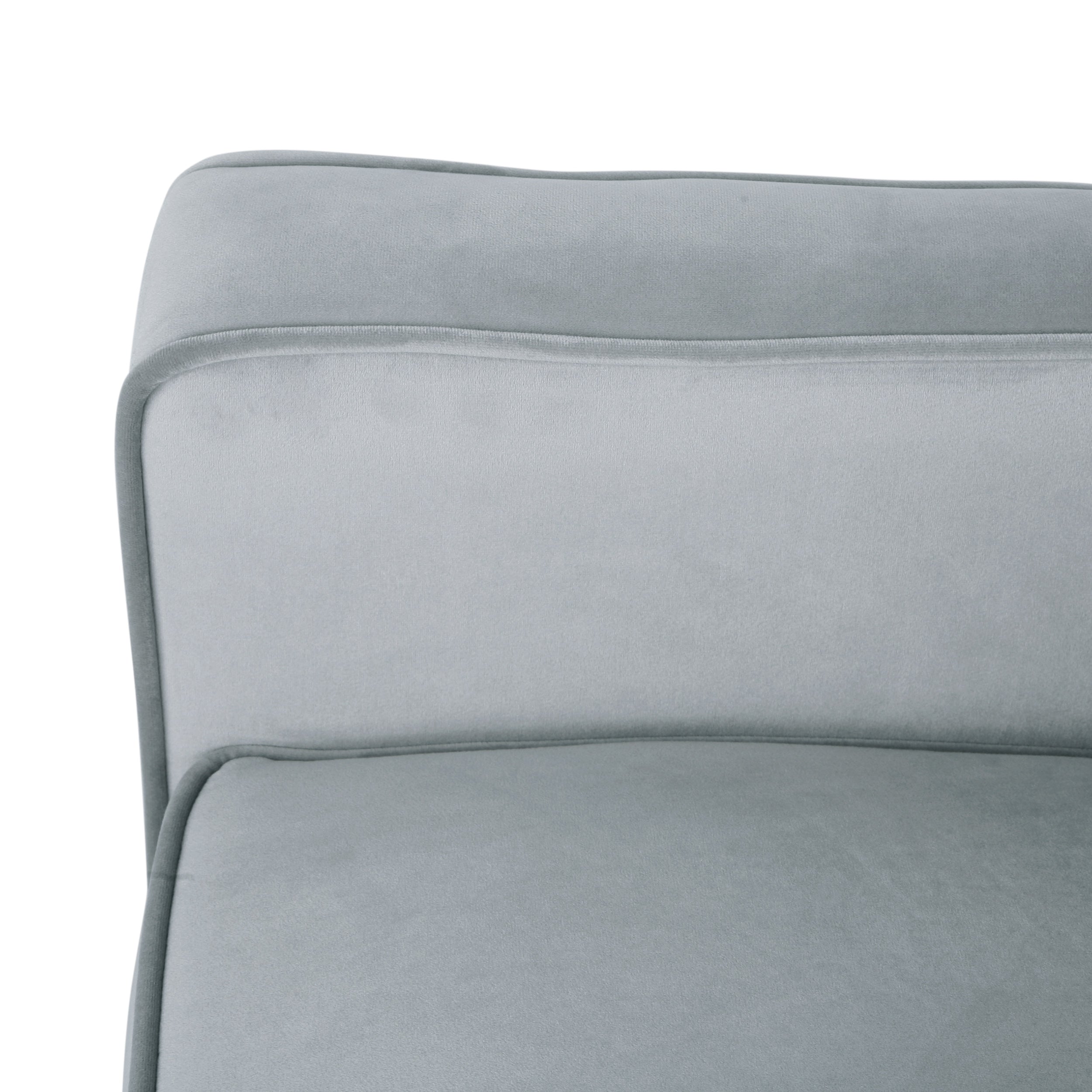 Sonny Contemporary Velvet Club Chair