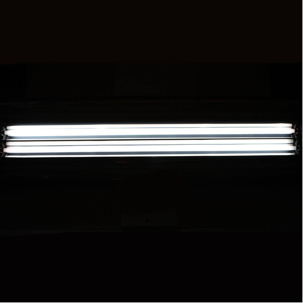 ViaVolt 4 ft. 4-Bulb T5 High Output Copper Fluorescent Grow Light Fixture V44 KIT