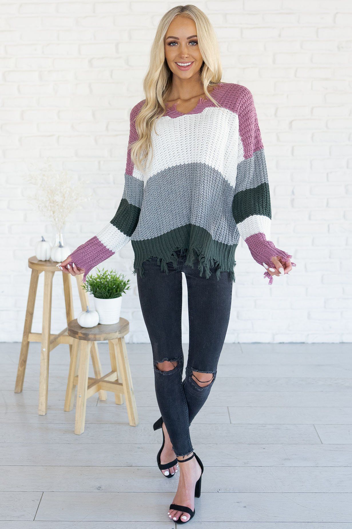 In The Zone Modest Sweater