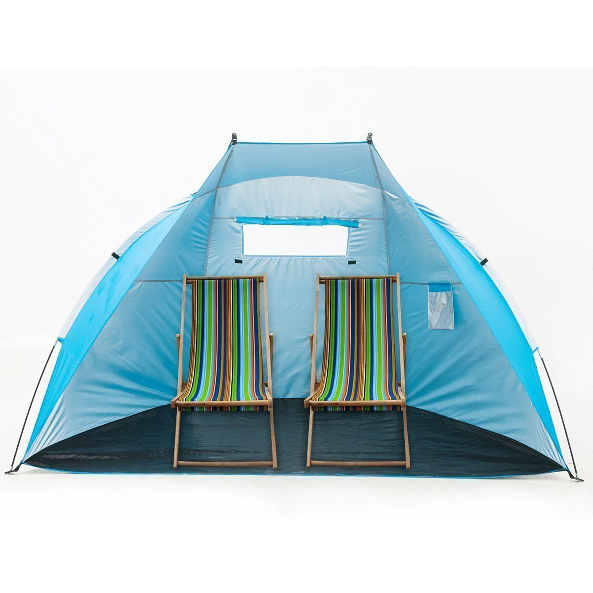 iCorer Outdoor Portable EasyUp Beach Cabana Tent Sun Shelter Sunshade， Blue