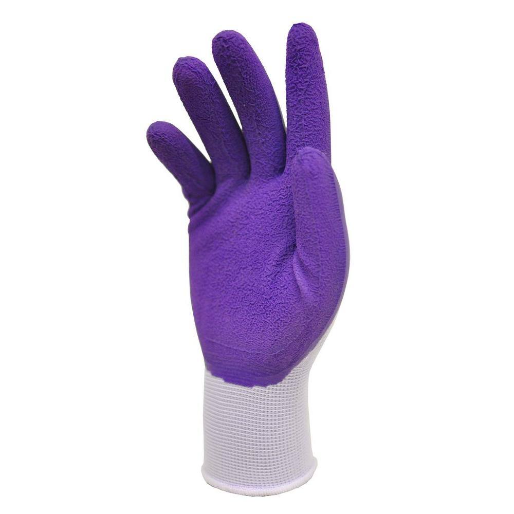 G  F Products 2030 Women Garden Gloves with Micro Foam Nitrile Coating Texture Grip (3 per Pack) 2030