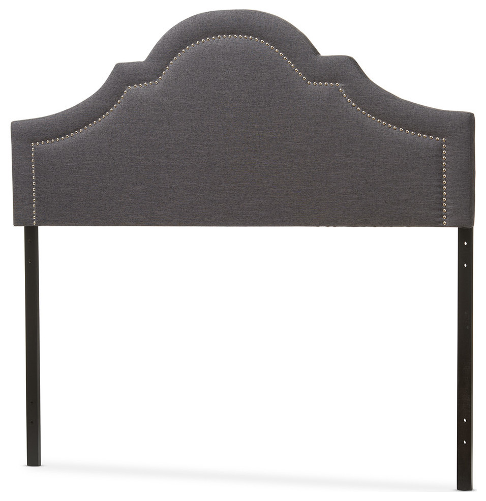 Rita Fabric Upholstered Headboard   Transitional   Headboards   by Baxton Studio  Houzz