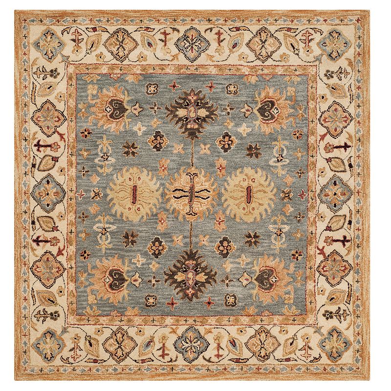 Safavieh Antiquity Sabrina Framed Floral Wool Rug