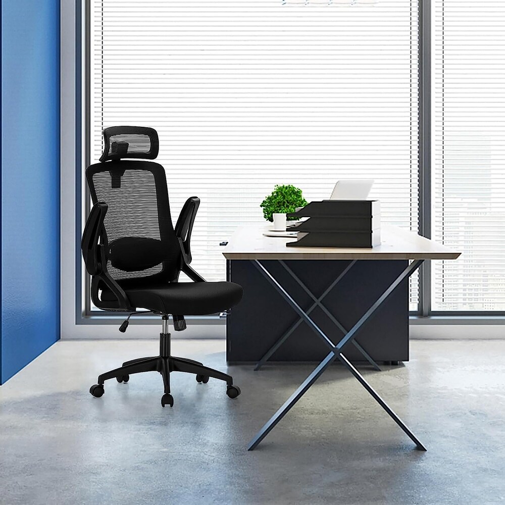 Ergonomic Mesh Office Desk Chair with High Back  360° Swivel Executive Computer Chair