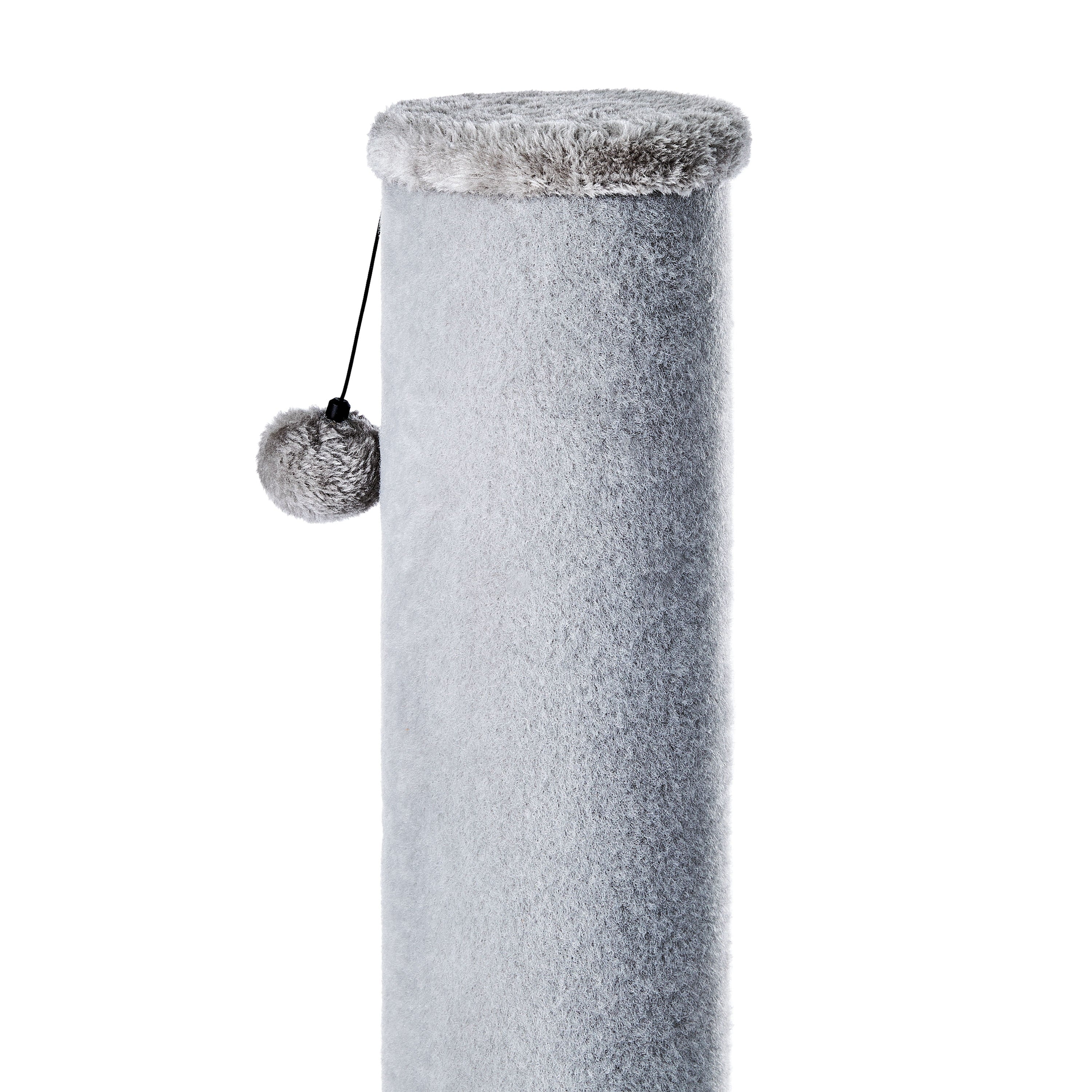 Vibrant Life Jumbo Carpet Cat Scratching Post， Gray， 42