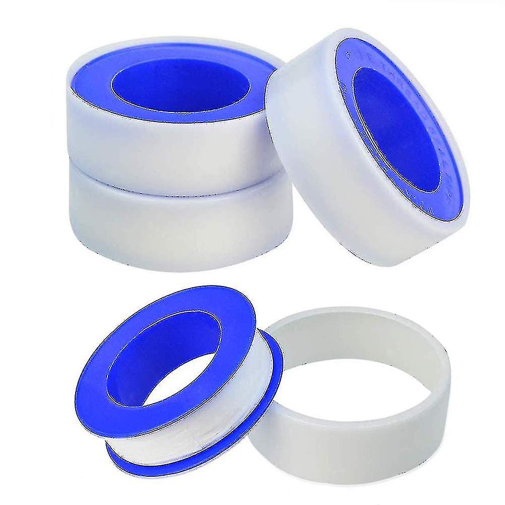 10 Pack Ptfe Teflon Sealing Tape Rolls For Water Leak Pipe， Plumbers， Plumbing