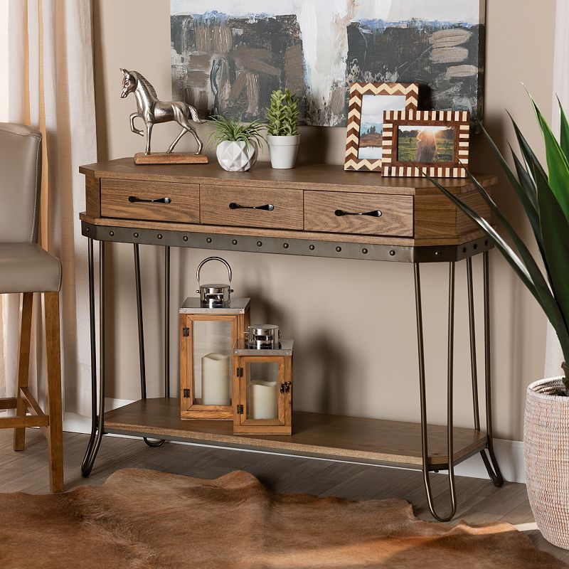 Baxton Studio Kellyn Console Table