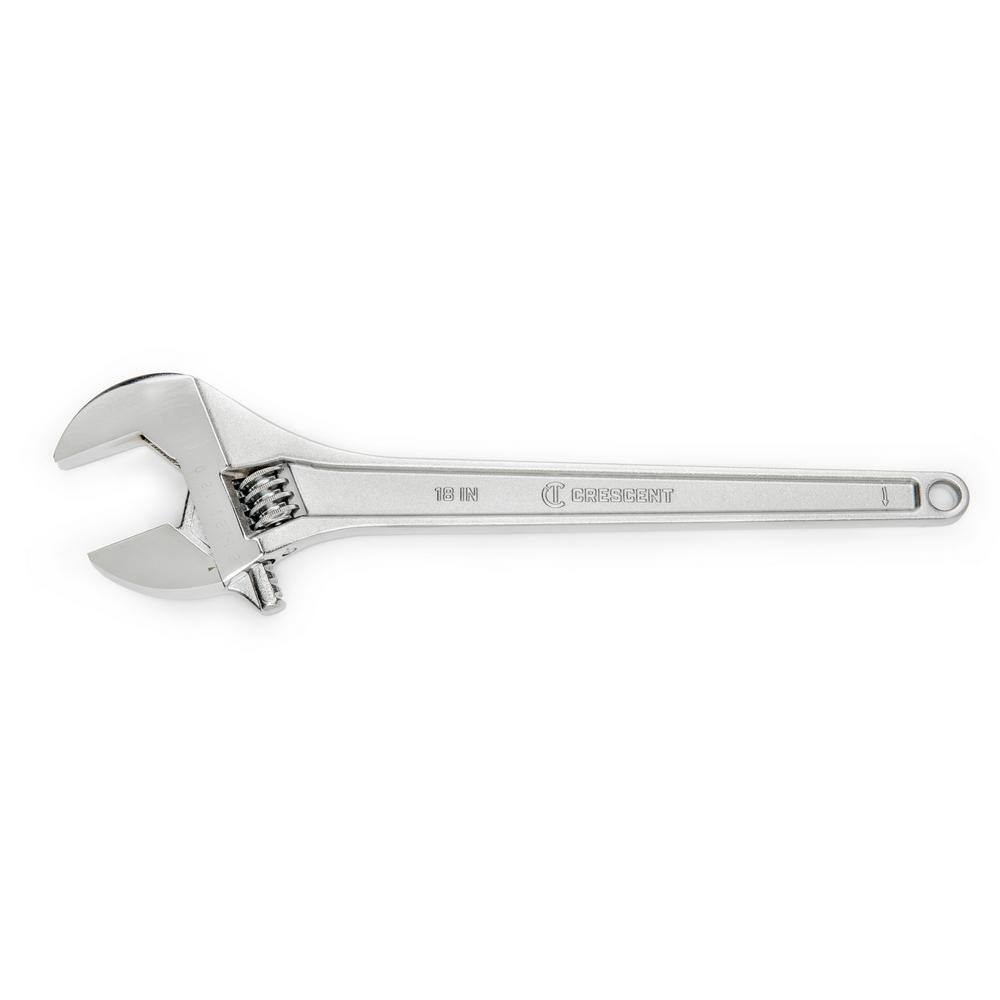 Crescent 18 in. Chrome Adjustable Wrench AC218VS