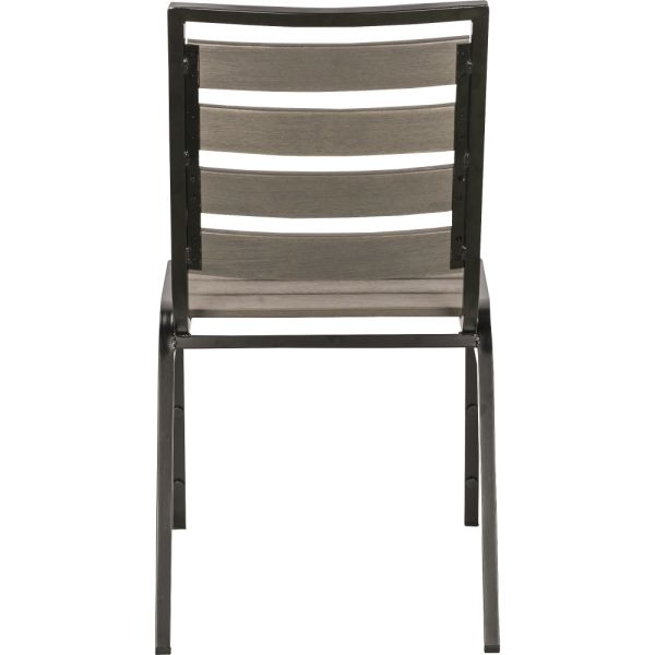 Lorell Charcoal Outdoor Chair