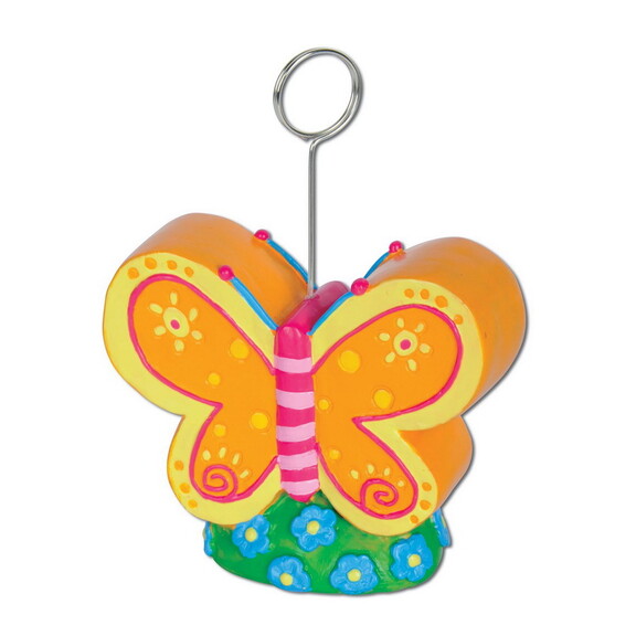 Beistle 50903 Butterfly Photo/Balloon Holder  6 Oz