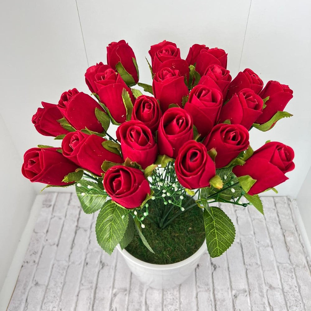 Beautiful 2 Dozen Roses in Ceramic Pot