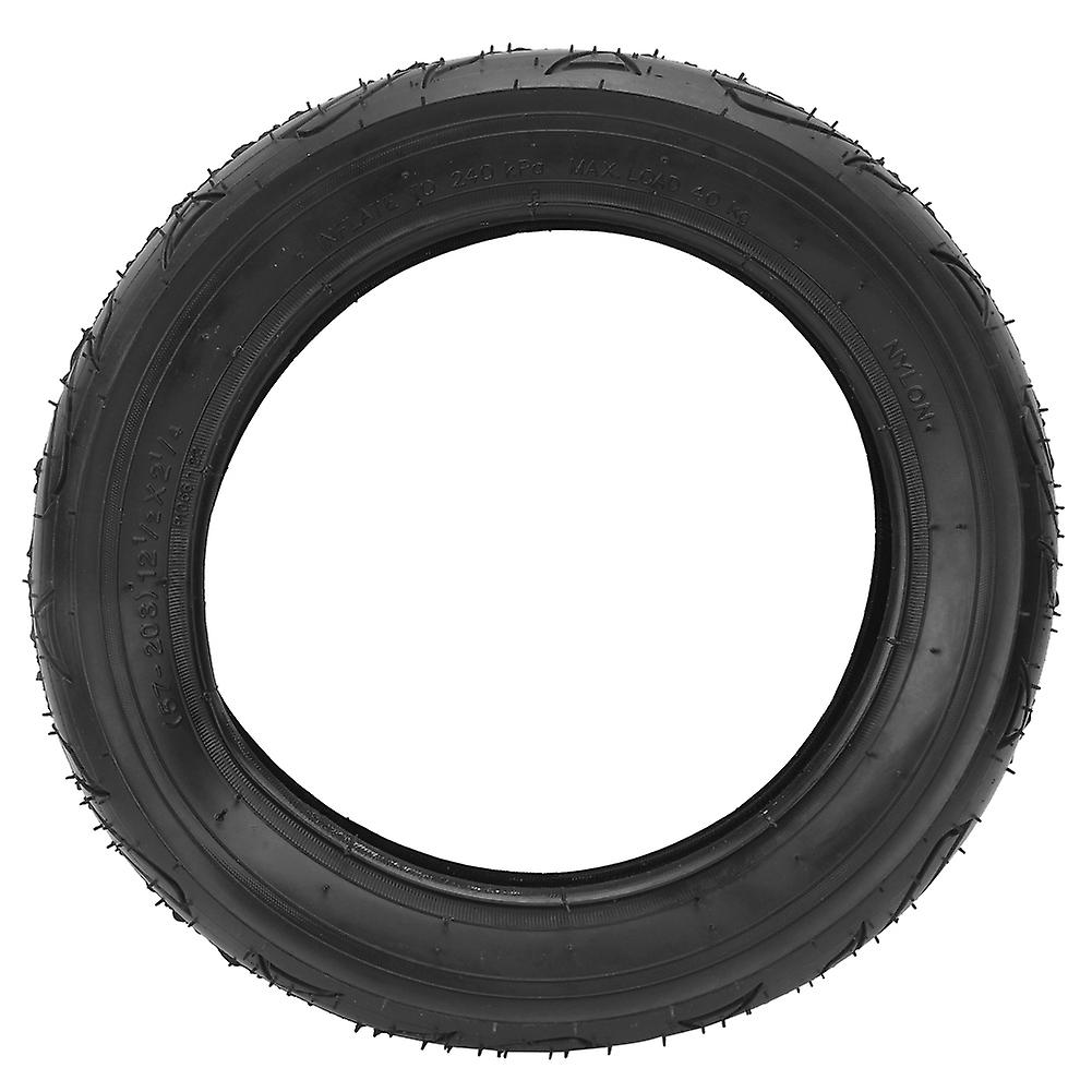 Rubber Mountain Bike Inflatable Outer Tyre 57and#8209;203 Black Bicycle Tire Replacement Accessory