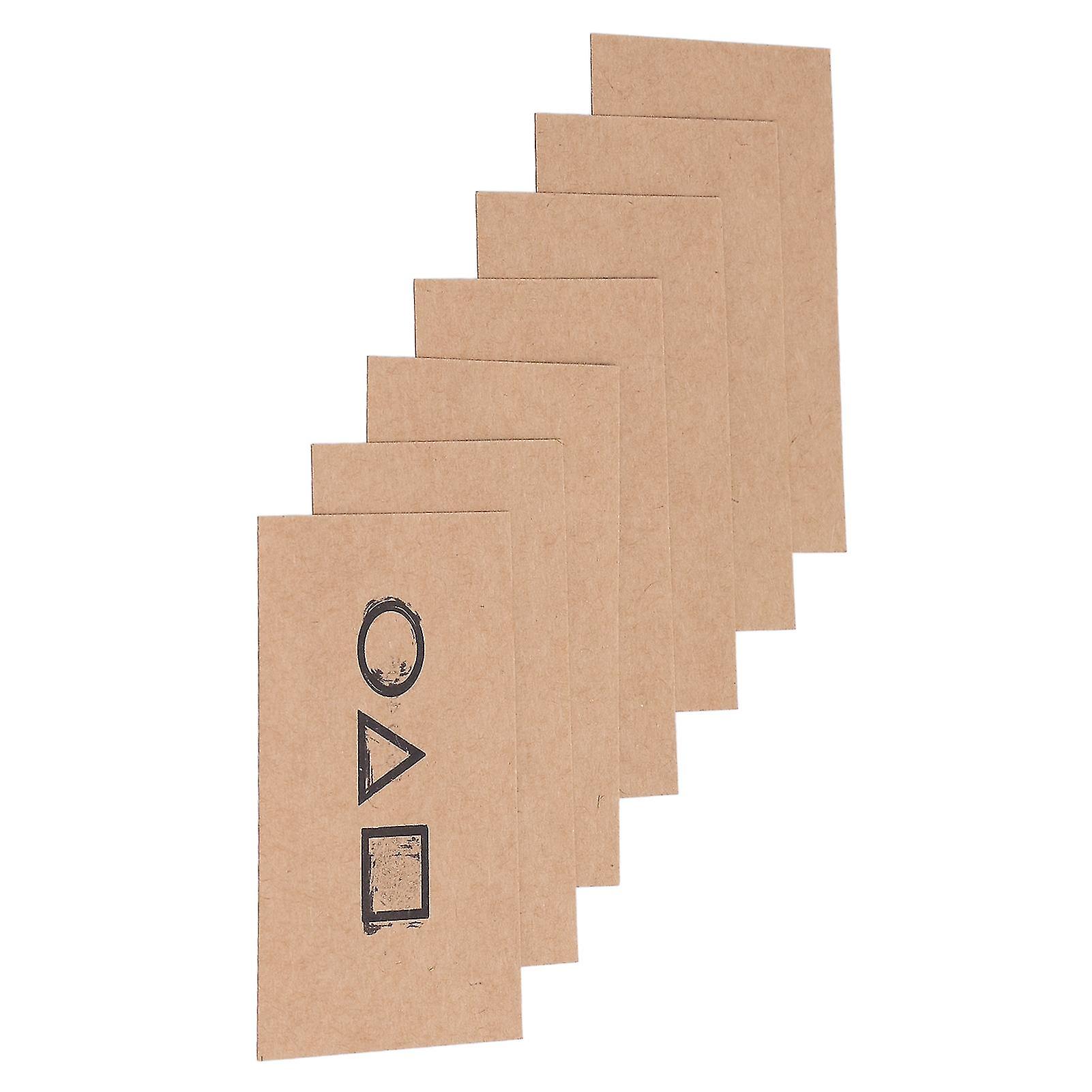 TV Game Invitation Card Greeting Card 8650 4006 Game Number Brown Paper Cosplay Theme Party Card Prop50pcs