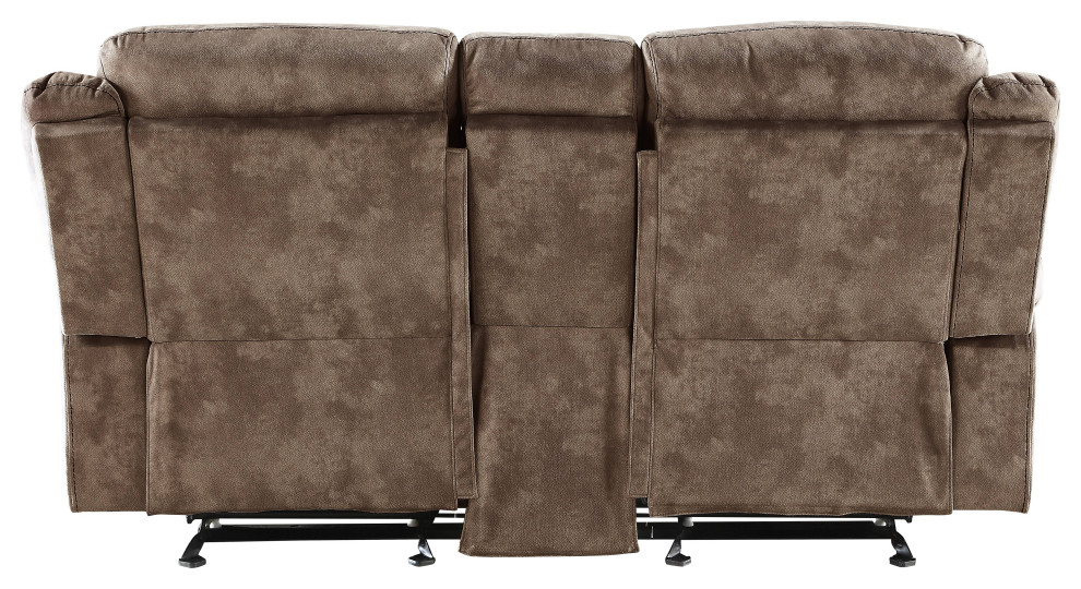 ACME Zubaida Loveseat With USB Dock and Console   Transitional   Loveseats   by Acme Furniture  Houzz