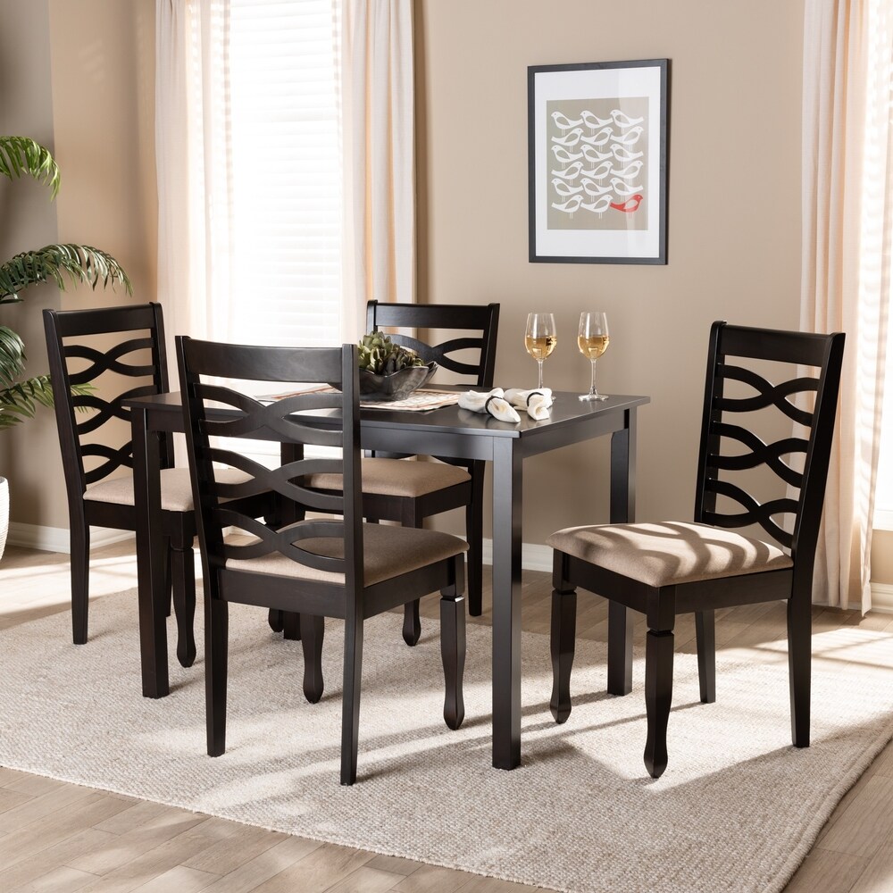 Modern and Contemporary 5 Piece Dining Set