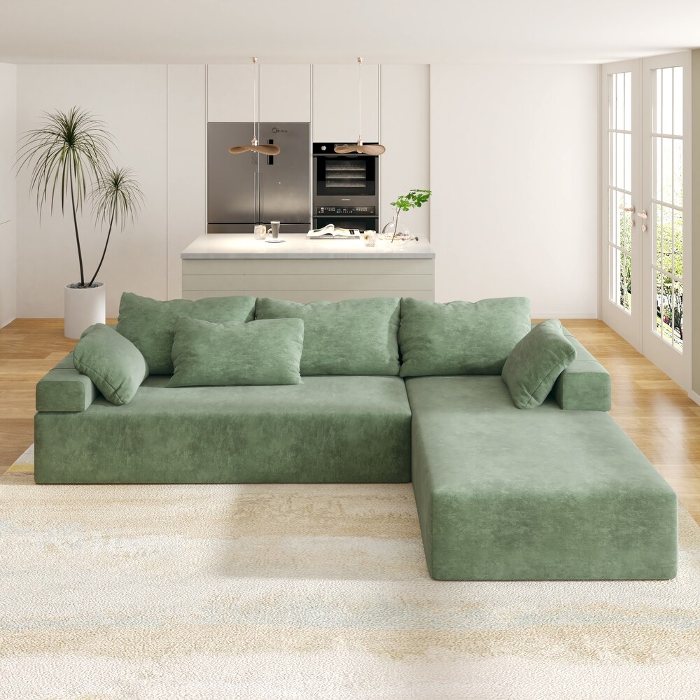 Modern Upholstered Sofa Set Modular 108\