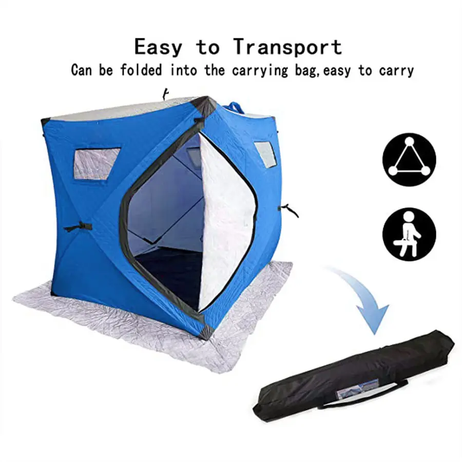 new Sauna Tent Private label portable ice tent sauna outdoor Other Camping   Hiking s