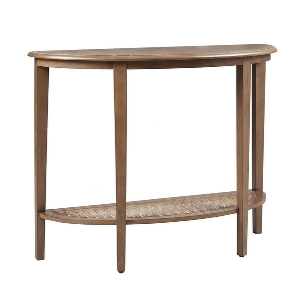 Madison Park Ashby Half Moon Console Table