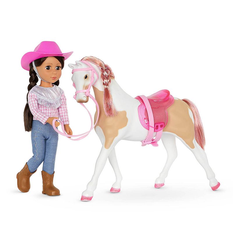 Glitter Girls Bria and Bonnie Fashion Girl and Horse Doll Playset