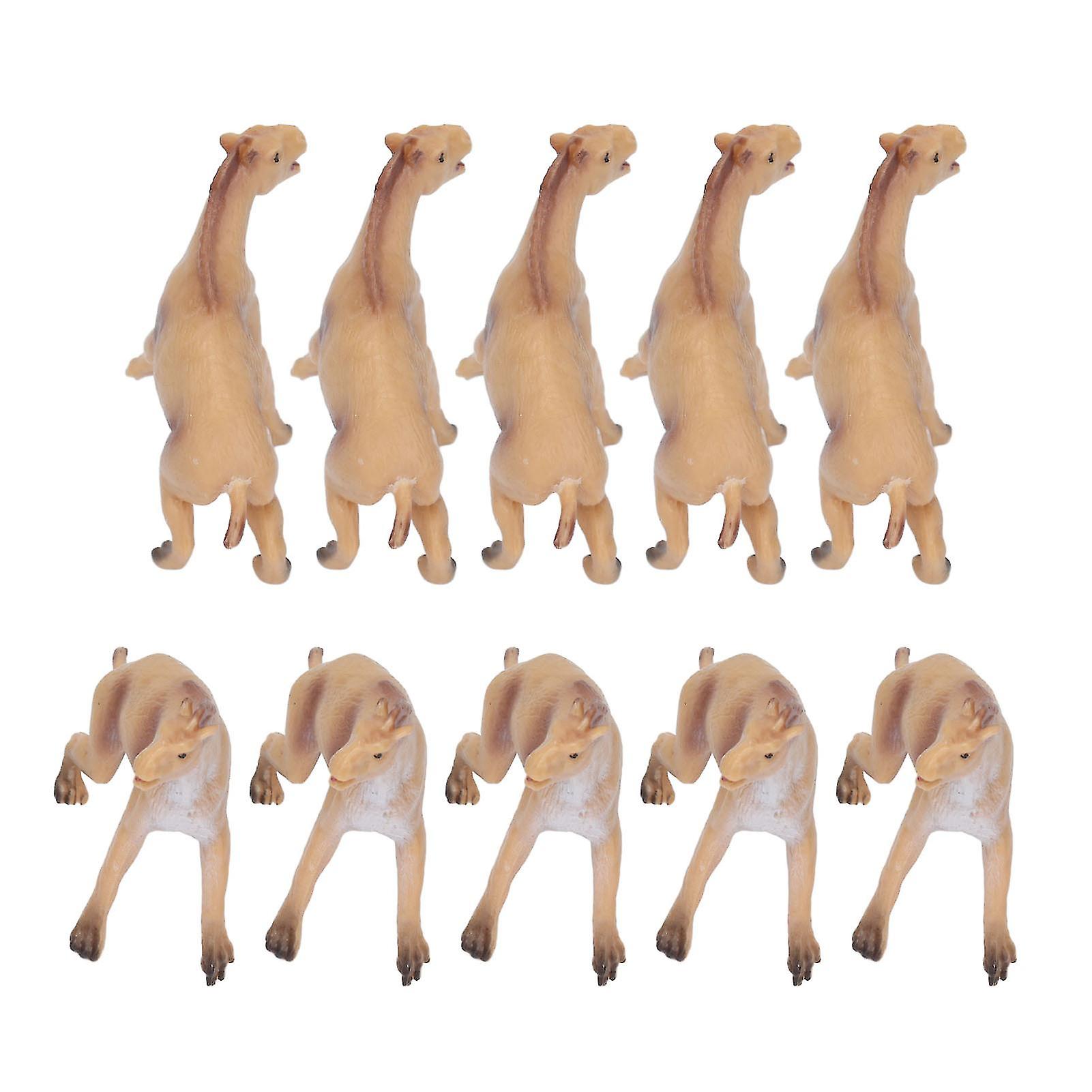 10pcs Moropus Animal Model Simulation Educational Mini Moropus Animal Figures for Kids