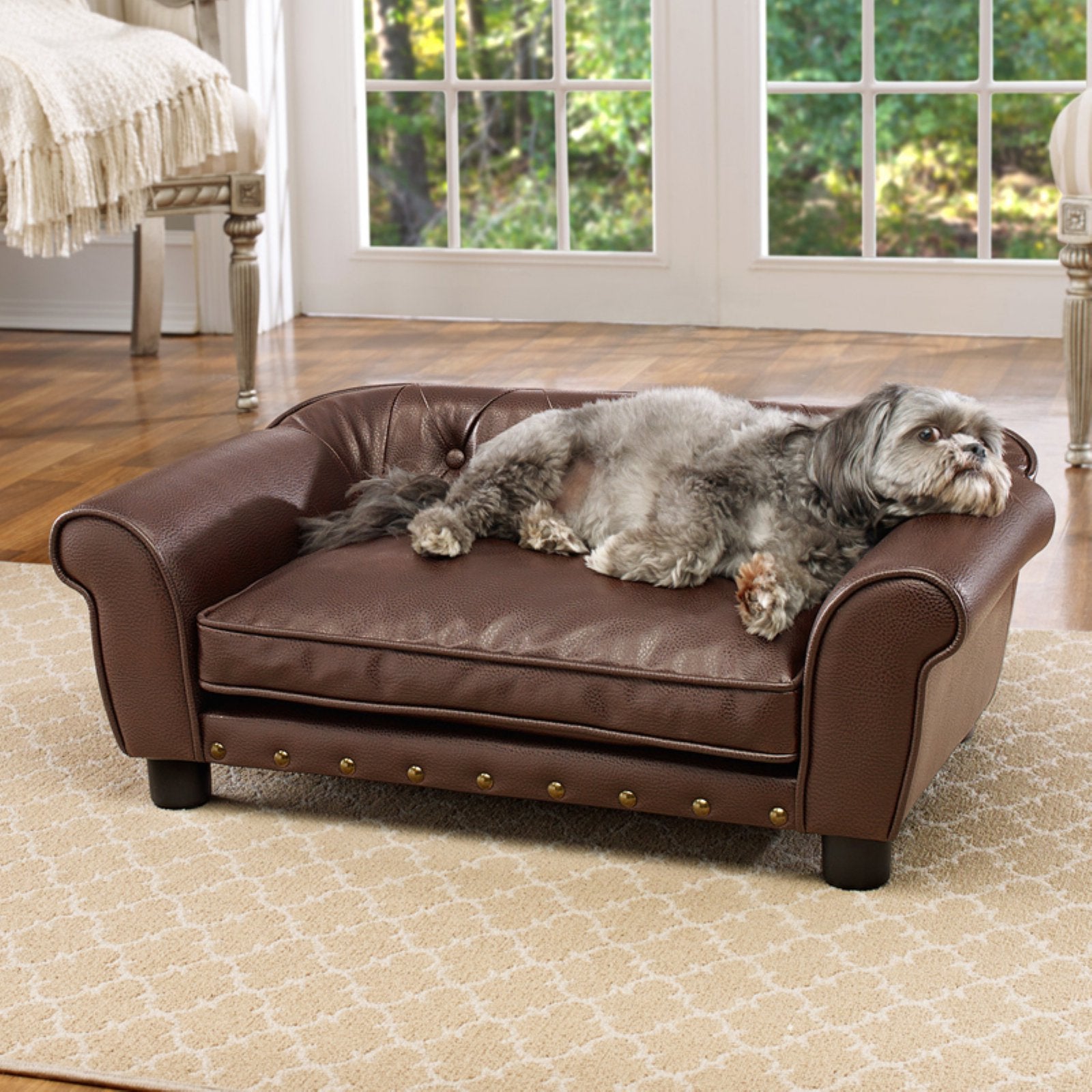 Enchanted Home Pet Brisbane Tufted Pet Bed