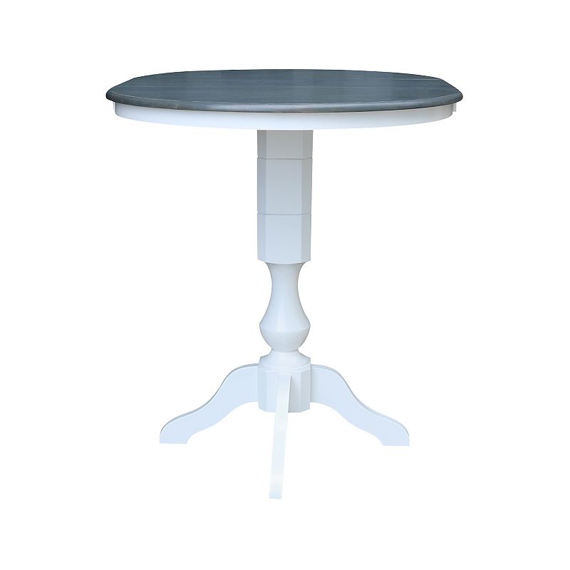 International Concepts Round Bar Height Dining Table