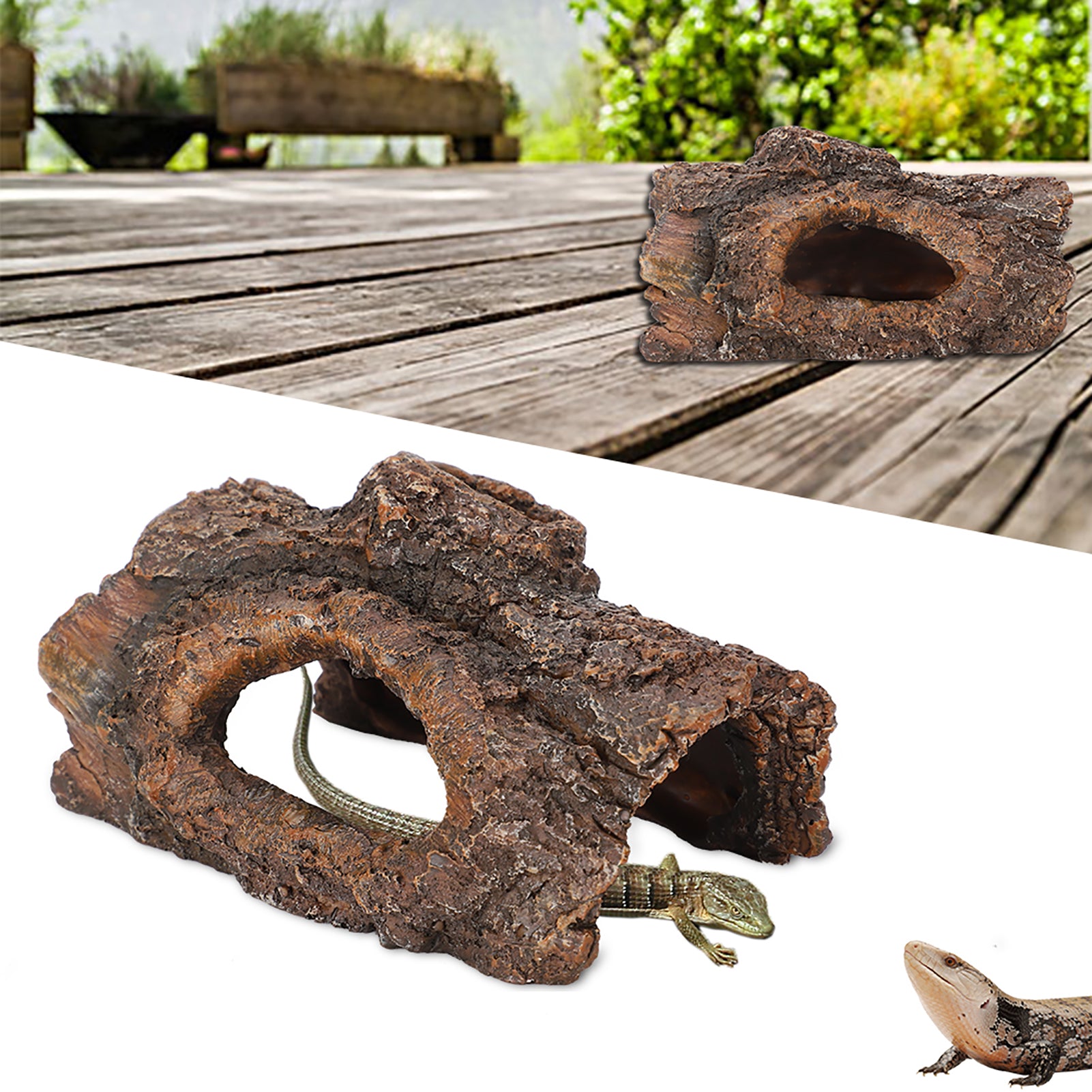 Resin Resin Reptile Hide Cave， Hide Cave Reptile Hide Cave， For Scorpion Lizard